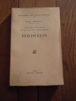 L uvre poétique et la pensée religieuse de Hölderlin