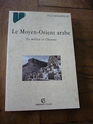 LE MOYEN-ORIENT ARABE. Le milieu et l homme