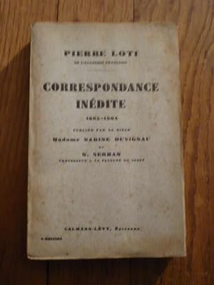 CORRESPONDANCE INEDITE 1865-1904, publiée par sa nièce Madame Nadine Duvignau et N. Serban