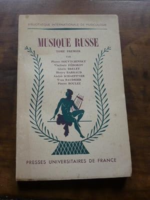 Musique russe (tome 1 seul)