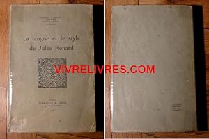 La langue et le style de Jules Renard