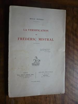 La versification de Frédéric Mistral