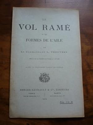 Le vol ramé et les formes de l aile