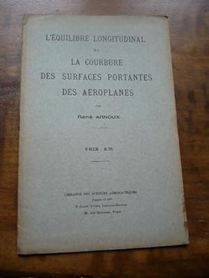 L équilibre longitudinal et la courbure des surfaces portantes des aéroplanes