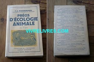 Précis d écologie animale