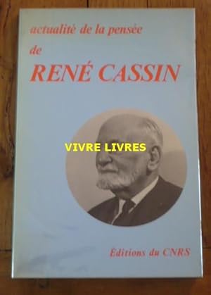 Actualité de la pensée de René CASSIN