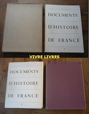 Documents d'Histoire de France [1ère et 2ème séries]