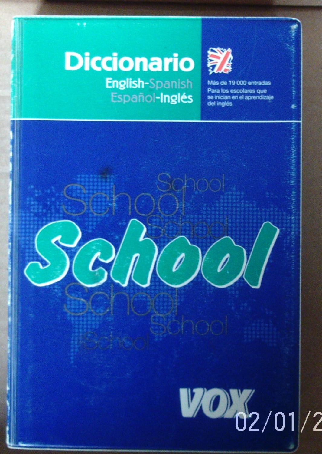 Diccionario School English-spanish/espanol-ingles - Shaw, Pauline