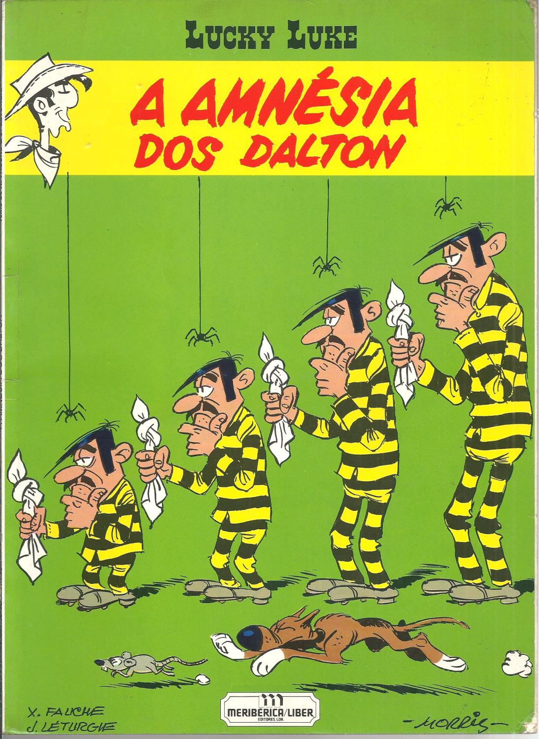 LUCKY LUKE: A AMNESIA DOS DALTON - MORRIS & FAUCHE & LETURGIE