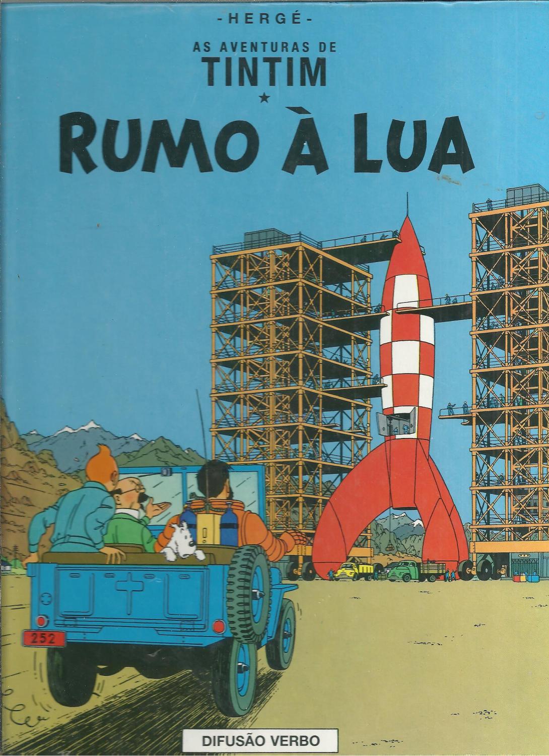 AS AVENTURAS DE TINTIM - RUMO À LUA - HERGÉ