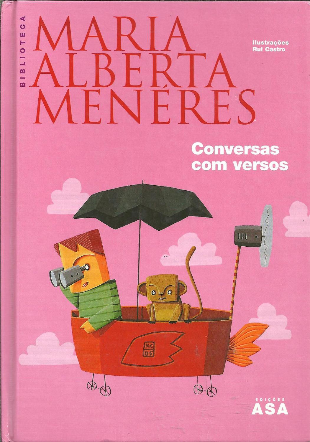 CONVERSAS COM VERSOS - MENERES, Maria Alberta