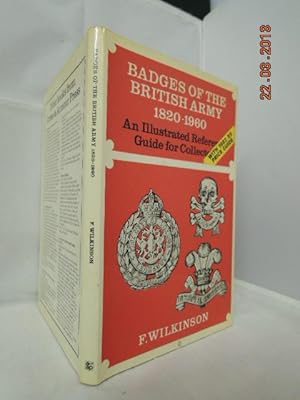 Badges of the British Army 1820-1960. with Price Guide Supplement