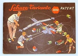 Schuco Varianto wire-track and tin toy catalog 1955 - 1956