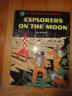 The Adventures of Tintin: Explorers on the Moon- 1st and only American Edition from Golden Press