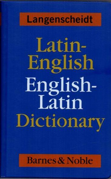 English To Latin Dictionary
