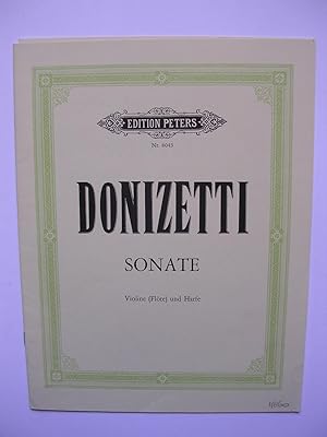 Sonate für Violine (Flöte) und Harfe. Zum ersten Mal herausgegeben von Raymond Meylan.