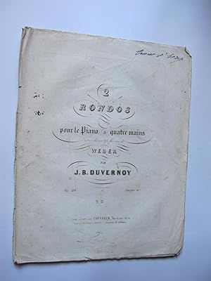 2 Rondos pour le Piano à quatre mains sur des motifs favoris de Weber. Op. 118. 1er. Rondo.