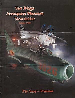 San Diego Aerospace Museum Newsletters Spring 1988 thru Spring 1990 7 issues