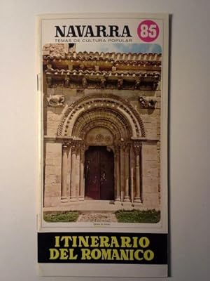 ITINERARIO DEL ROMANICO. Navarra Temas De Cultura Popular Nº 85.