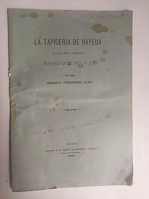 La Tapiceria De Bayeux En Que Estan Diseñadas Naves Del Siglo XI