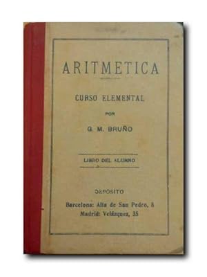 ARITMETICA. Curso Elemental. Libro Del Alumno.