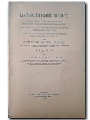 LA COLONIZACIÓN ESPAÑOLA EN AMÉRICA