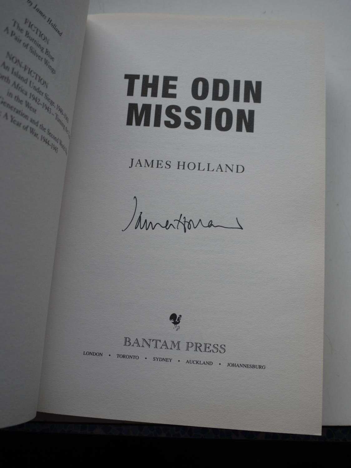 Image result for the odin mission signed first edition