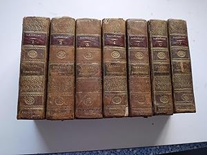 VOYAGE DU JEUNE ANACHARSIS EN GRECE. 7 Volumes