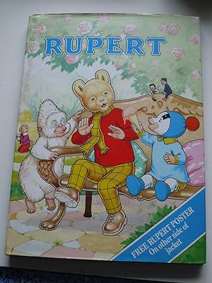 RUPERT 1990, 70th anniversary edition, with a Poster Dust Jacket