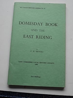 DOMESDAY BOOK AND THE EAST RIDING East Yorkshire Local History series No 21