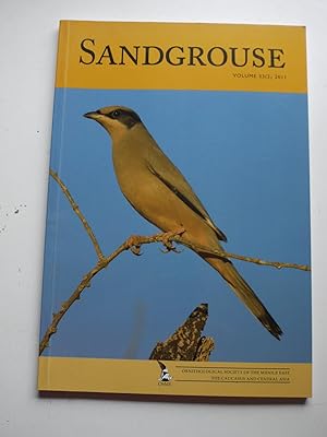 SANDGROUSE Volume 33 ( 2) 2011 Ornithological society of the middle east,caucasus and centralk asia