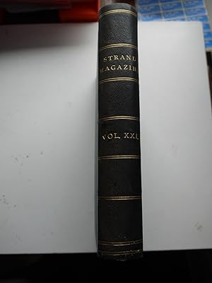 THE STRAND MAGAZINE an illustrated monthly, Volume XXI January to June. ** Half Leather binding **