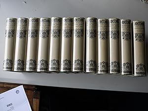 NOVELS OF THE SISTERS BRONTE. Thornton Edition. Edited by Temple Scott. Complete in 12 Volumes co...