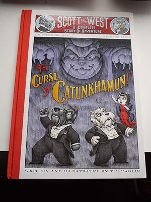 THE CURSE OF CATUNKHAMUN " Signed & drawings by the author **