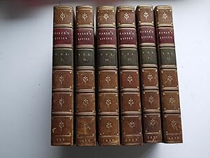 THE HISTORY OF ROME in 6 Volumes, Leather set. Baker's Livius