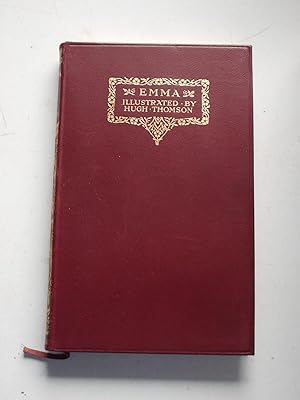 EMMA '** lovely red Leather / gilt binding **