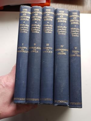 THE HANDBOOK OF BRITISH BIRDS. 5 Volume set