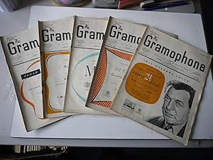 THE GRAMOPHONE 5 Issues for 1950. January, February, March, April, May.