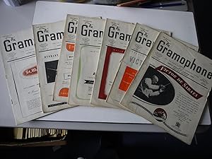 THE GRAMOPHONE 7 Issues for 1947. June,July,August, September, October, November,December