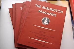 THE BURLINGTON MAGAZINE. 18 issues Feb 1950- July 1951