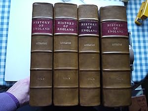 THE HISTORY OF ENGLAND from the earliest dawn of authentic record. 4 Volumes