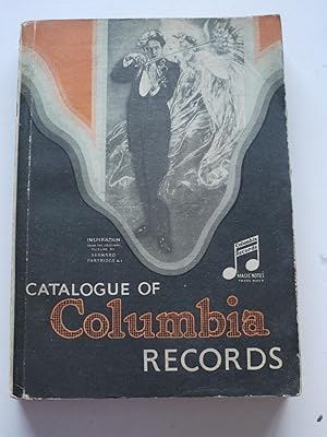 CATALOGUE OF COLUMBIA RECORDS 1935