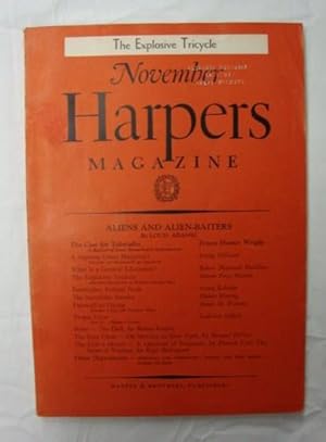 Harper's Magazine - November 1936 The Explosive Tricycle by Hiram Maxim
