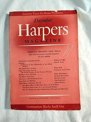 Harper's Magazine December 1939 After Many a Summer Part II Aldous Huxley