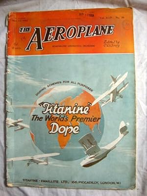 The AEROPLANE May 17, 1933 Titanine, World's Premier Dope