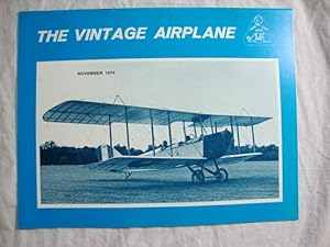 Vintage Airplane Magazine November 1974 Hisso Standard plane