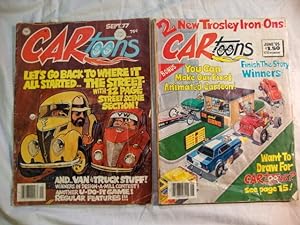 2 CARTtoons Magazines June 1985 / September 1977