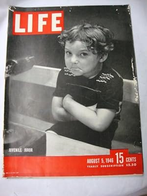 Life Magazine August 5, 1946 Juvenile Juror