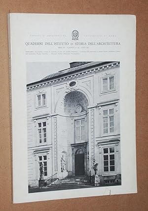 Quaderni dell'istituto di storia dell'architettura, Serie XVI, Fascicoli 91-96, Anno 1969