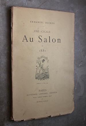 Une cigale au salon de 1881